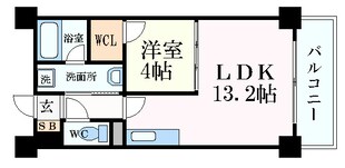 ブリリアント同心の物件間取画像